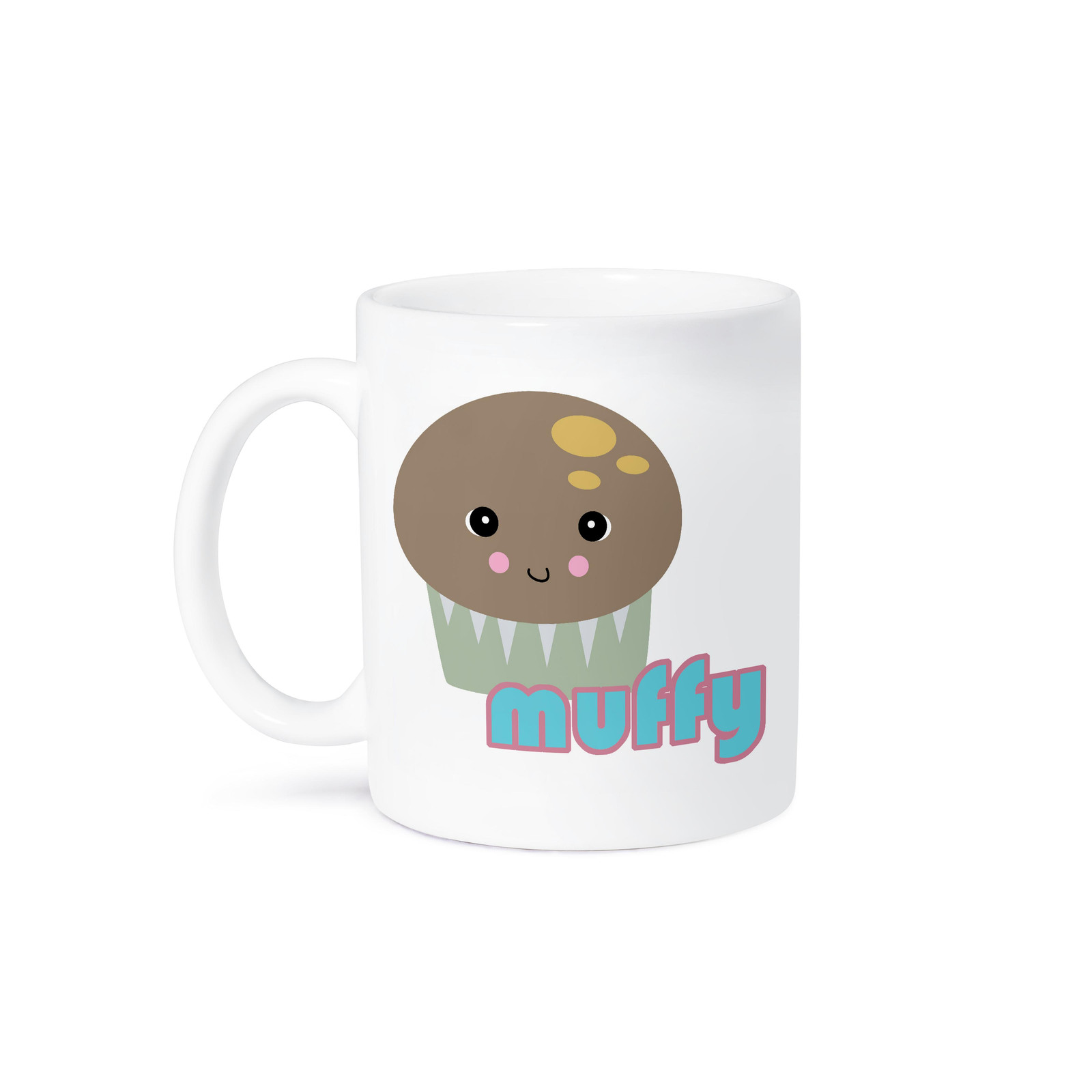 3dRose, Cute Kawaii Muffy Muffin, Mug