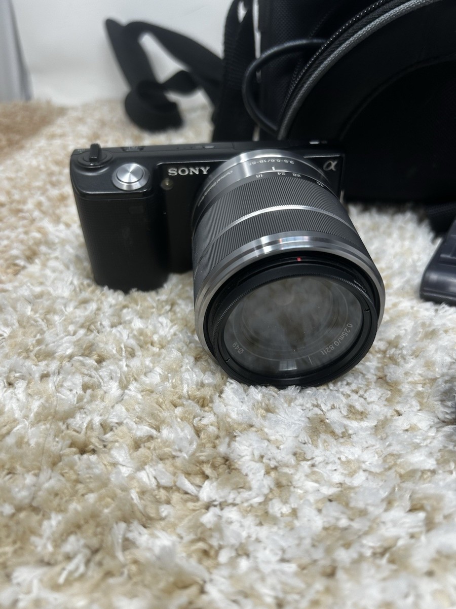 Sony Nex-5 Camera Sony SEL16E28 & SEL1855 Lens Flash Attachments