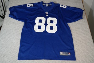 New York Giants Football Jersey Mens 54 Blue NFL Reebok Hakeem Nicks 88