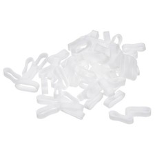 Silicone Rubber Bands Rings 100Pcs Non-slip 15mm Dia 1mm Thick 5mm Width