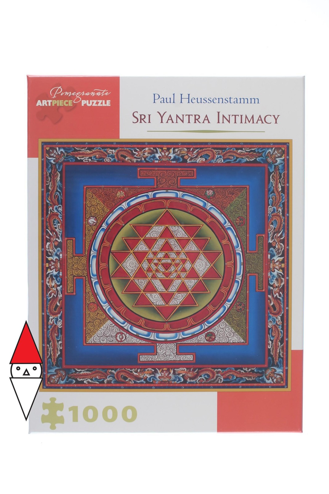 PUZZLE GRAFICA POMEGRANATE P.HEUSSENSTAMM - SRI YANTRA INTIMACY 1000 PZ