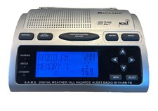 Midland WR300 All Hazards Radio Weather Alert AM/FM Version 5 Tested Working