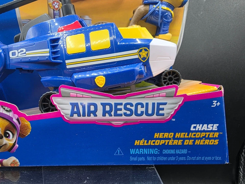 Paw Patrol Rescate Aéreo Persecución Héroe Helicóptero Figura de Acción Juguete para Niños Foto 2 de 4