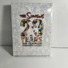 The Simpsons: the Complete Twentieth Season (DVD, 2008) for sale