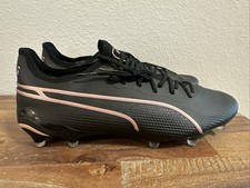 Puma King Ultimate FG/AG Soccer Cleats Black/Copper 107563-07 Men's Sz 10.5 NEW 