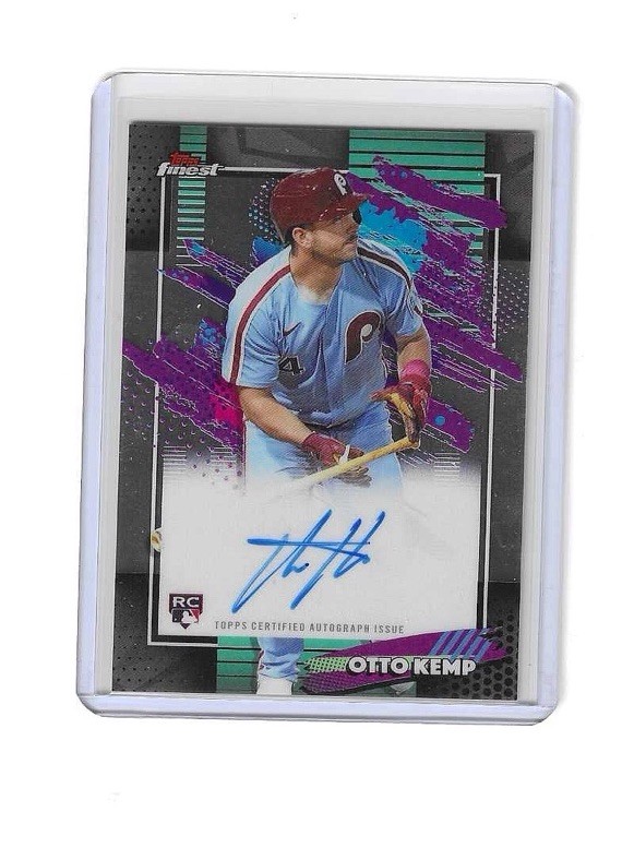 2026 Topps Finest Otto Kemp #FA-OK Rookie Auto RC