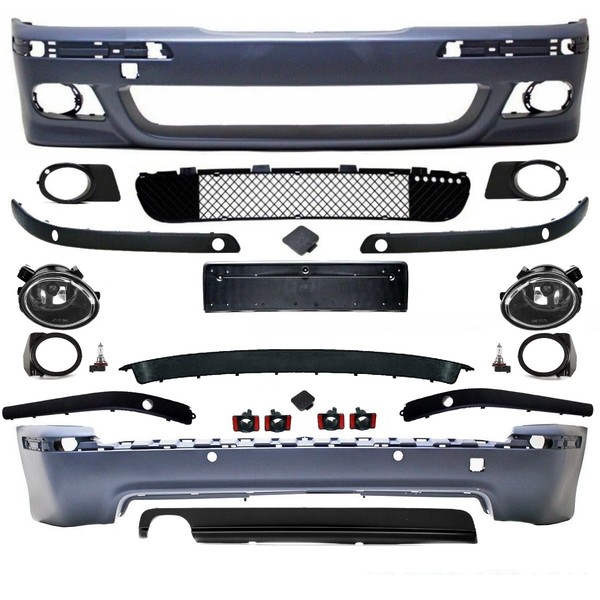 Touring StoßStange Bodykit ABS Passt FüR BMW E39 97-04 Nicht M-Paket Pdc/Sra+Nsw-image