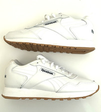 Men's Reebok Glide Trainers in White Non Marking