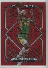 2020-21 Panini Obsidian Electric Etch Red Flood Jordan Clarkson #51 0q3
