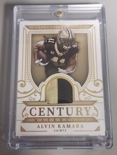 2025 National Treasures Alvin Kamara Gold Century Materials Patch,SSP# 37/49⚜️🔥