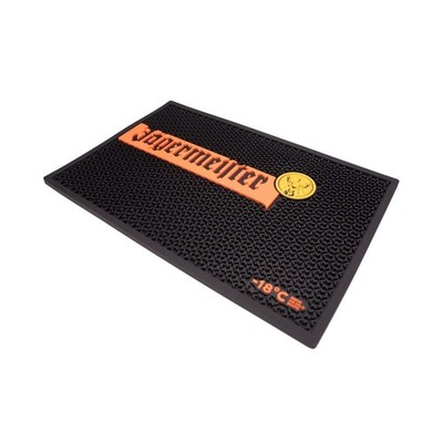 Jägermeister Barmatte Abtropfmatte 45x30cm Barunterlage Barzubehör Antirutsch
