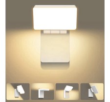 Produktbild - Kingwen Außenwandleuchte 40W 3000K 360°drehbar 180°klappbar IP65 schwarz außen