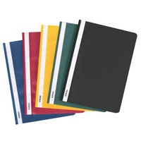 Herlitz Schnellhefter A4 Kunststoff Farbig Transparent 10 StüCk 23X31Cm