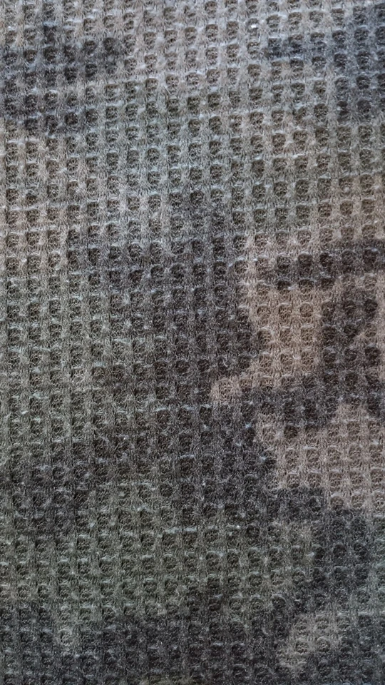 Top abstracto manga larga tejido gofre talla 2x Jillian N nuevo sin etiquetas 0908J Foto 3 de 4