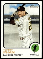 2022 Topps Heritage Tommy Pham San Diego Padres #352