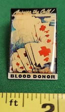 American Red Cross Answer the Call 1953 Red Cross Fund Blood Donor Pin