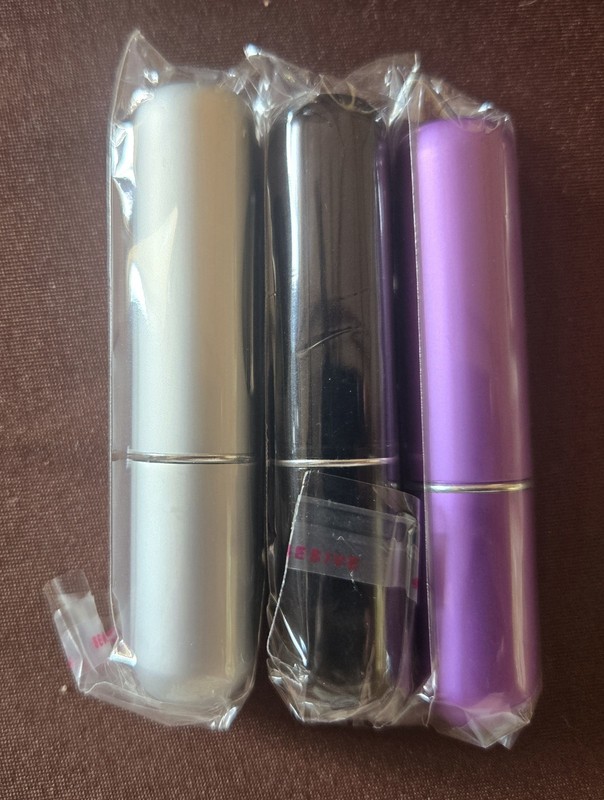 Portable Mini Refillable Perfume 3 Pack NIP