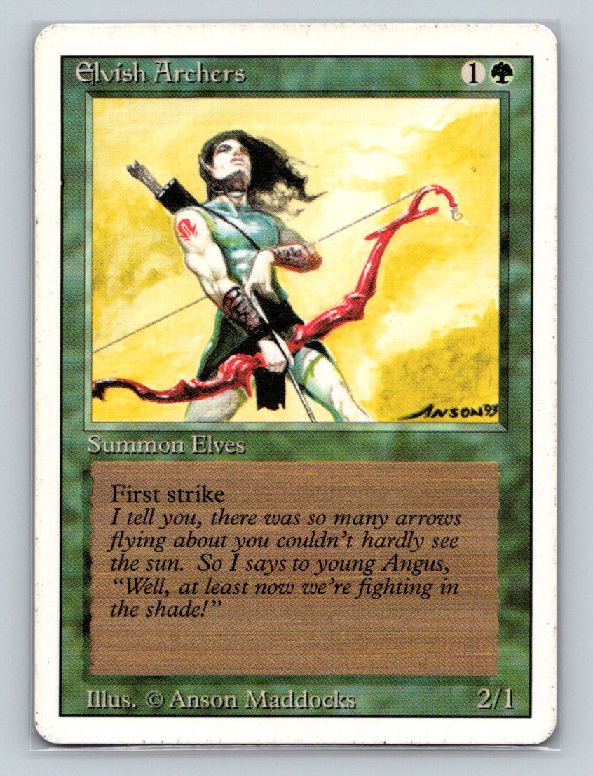 Revised Edition Elvish Archers
