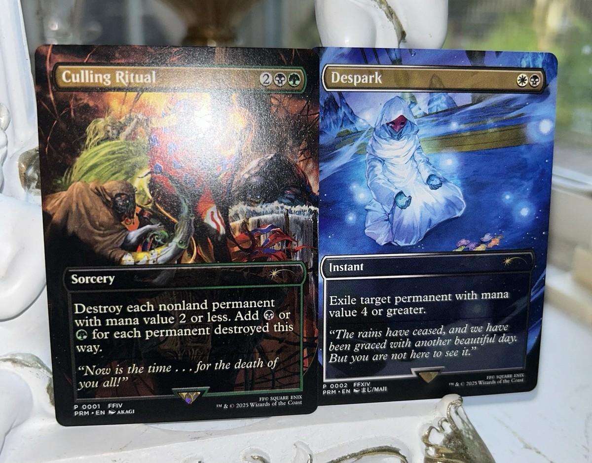 MTG　死の影　定業 / Culling Ritual　Despark Promo] Culling Ritual, Despark (Final Fantasy Commander