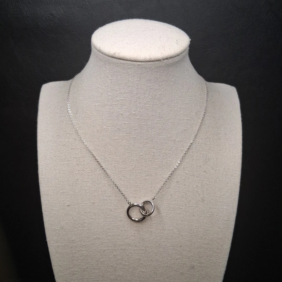 Collar de cadena colgante de plata esterlina 925 BLUE NILE. 16.001 Foto 3 de 4