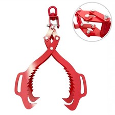 Pinza per Sollevamento Legno 28 Pollici 4 Ganasce Industriale per Appendere Legno Antiscivolo