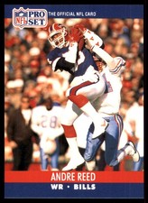 Andre Reed 1990 Pro Set #440 Buffalo Bills NFL READ FREE SHIPPING AutographDen
