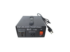 ELC T-1000 Watt Voltage Converter Transformer - Step Up/Down - 110v to 220v