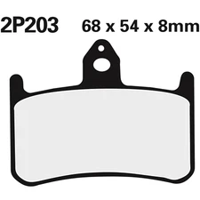 29809 - compatibile con HONDA NSR 250 R (MC18) 250 1988-1990 PASTIGLIE FRENO ANT