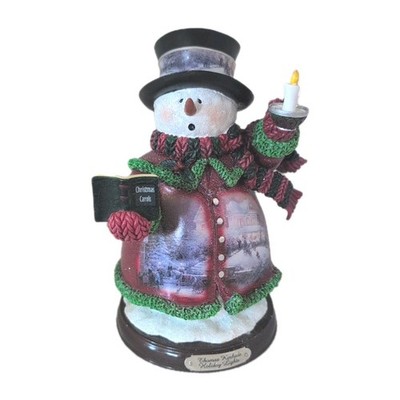 Thomas Kincade Victorian Christmas II Snowman 2nd in Winter Wonderland Heirloom