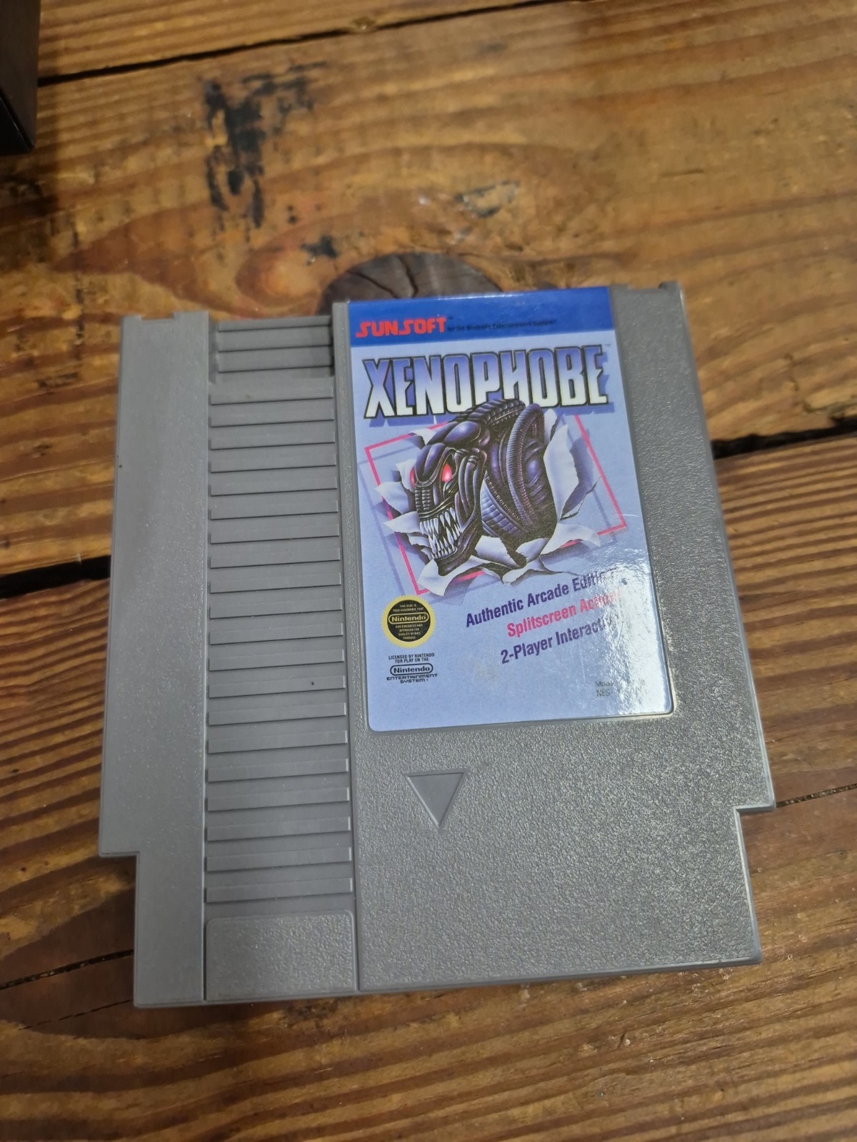 Xenophobe (Sunsoft) - Authentic- NES Nintendo Cartridge - Excellent Cond