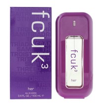 Image of FCUK 3 Her Eau de Toilette 100ml Spray for Her
