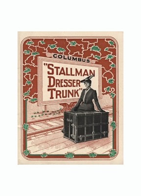 1902 Antique Trunk Catalog Stallman, PRICE DROP! ORIGINAL VG + 1901 Price  Guide