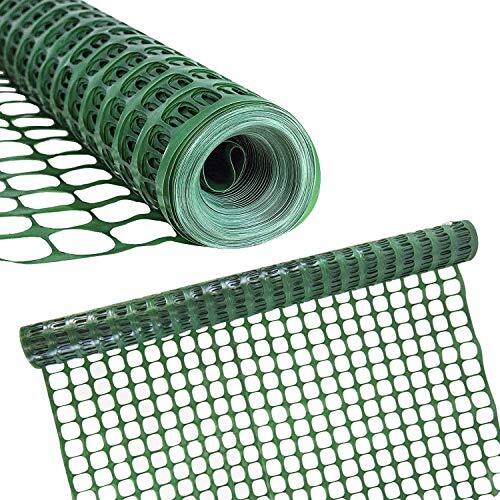 Plastic Mesh Fence 4' X 50' - Deer Netting, Garden Protection, Pet Barrier