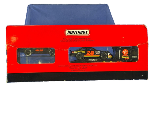 1993 Matchbox Super Stars - #28, Davey Allison, Havoline Racing Team Convoy, NIB - Picture 6 of 7