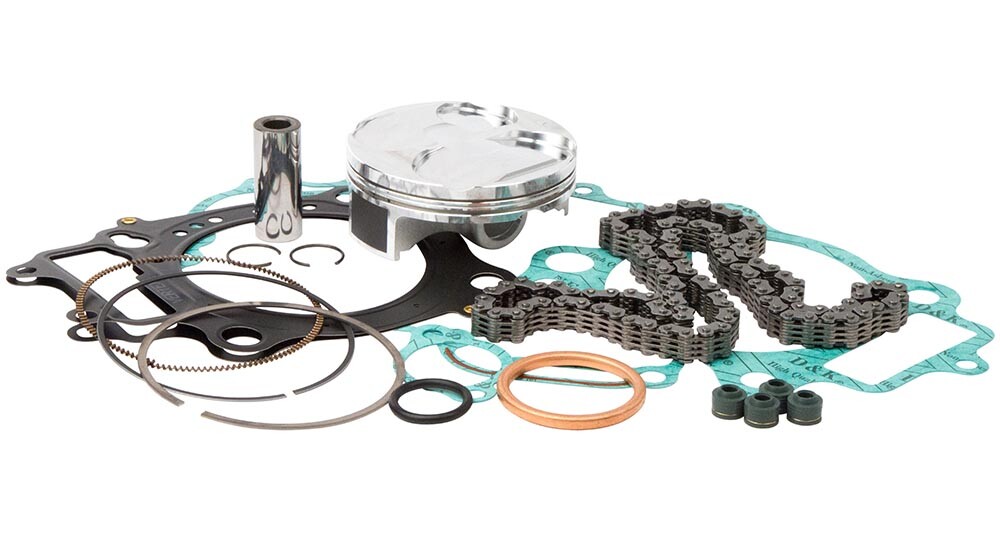 Piston Suzuki DRZ 400 kit haut moteur avec pochette de joints pour moto 00-09