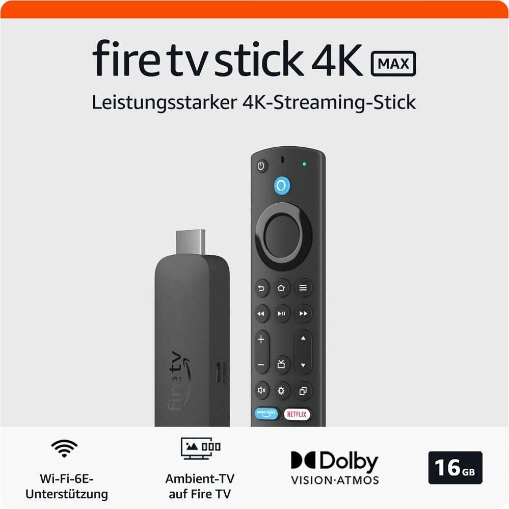 Thumbnail - Amazon Media Center Fire Tv Stick 4k Max (2nd Gen.)