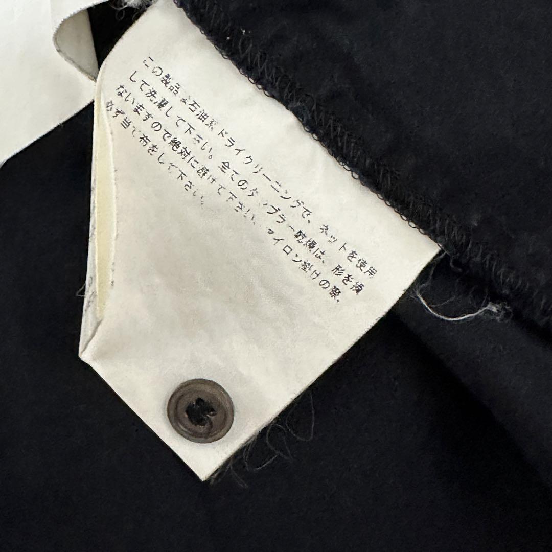 Comme Des Garcons Homme Plus 2003 Curve Period Zip Up Shirt Jacket Black Japan Comme Des Garcons Homme Plus 2003 Curve Period Zip Up Shirt Jacket Black Japan