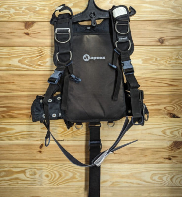 Apeks WTX harness Reise Rucksack M Taucher (BC, Bcd , Flügel, Rückplatte)