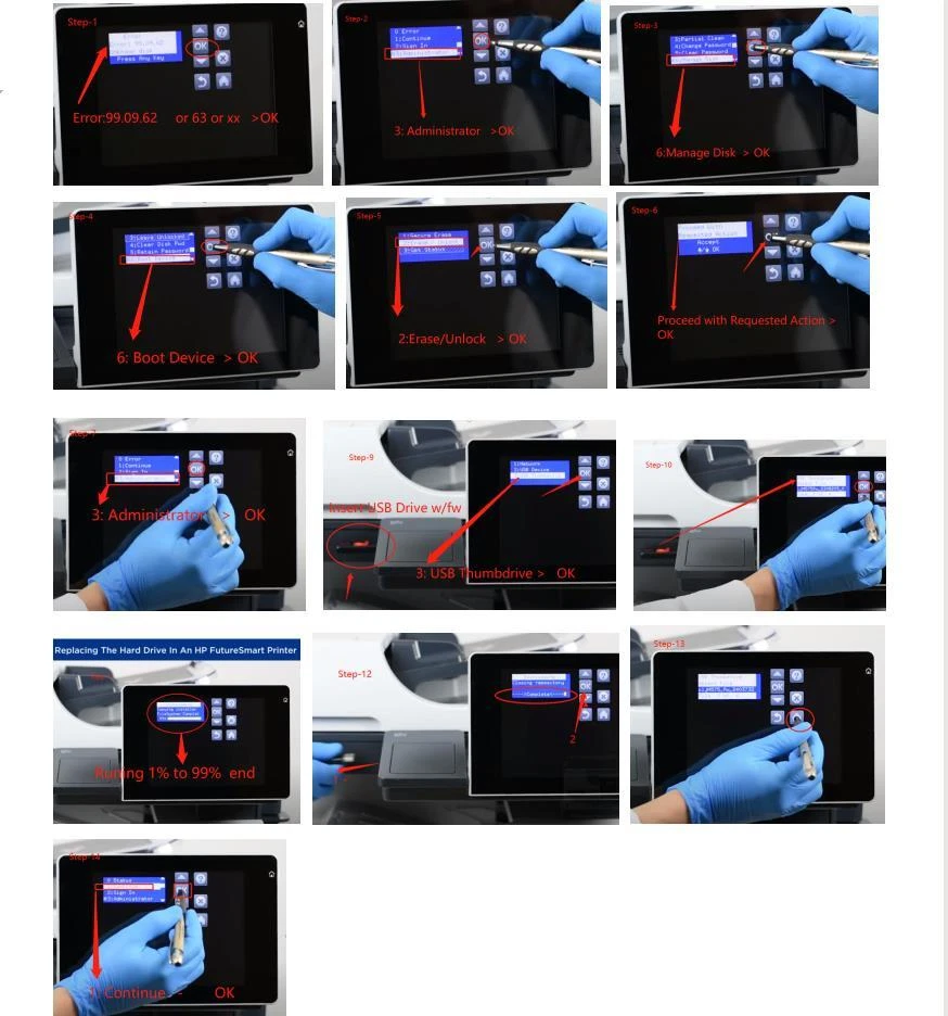 320G Hard Disk Drive Fit HP LJ M725 M680 M880 M830 M775 M575 577 Printer HDD FW - Image 3 of 4