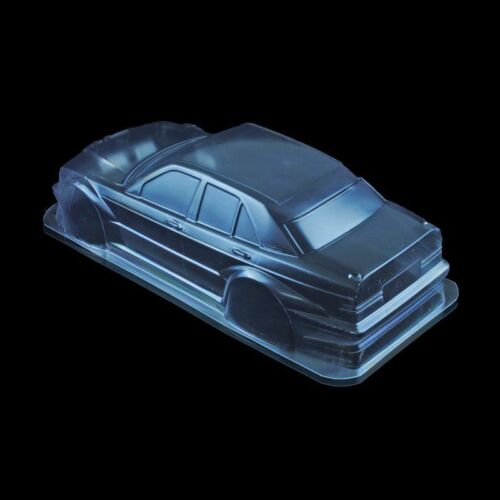 1/10 Lexan Clear RC Car Body Shell for Mercedes-Benz 190E Evo II WT 190mm - Picture 4 of 6