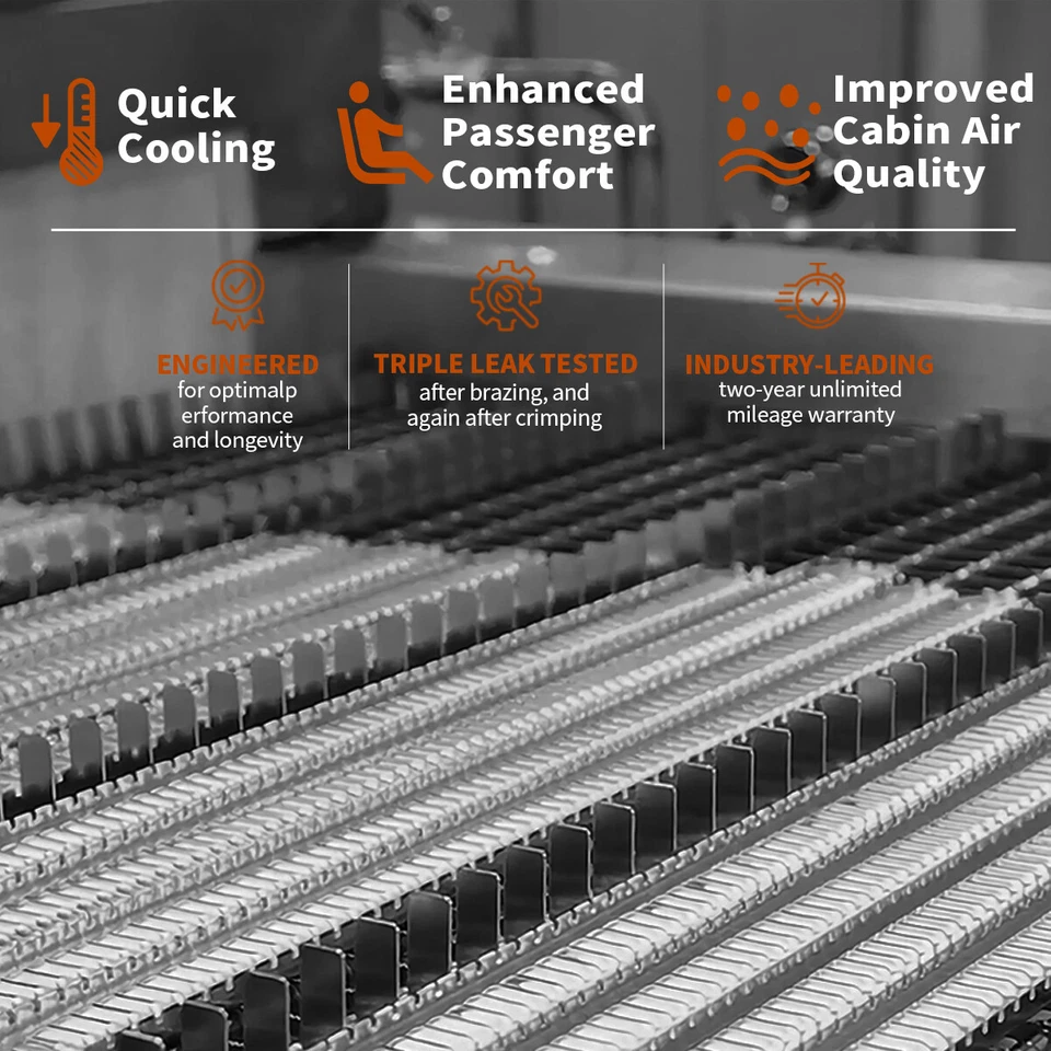 NEW 3028 Condenser Fit for Jaguar Vanden Plas XJ8 XJR 98-03 4.0 V8 Foto 3 de 4