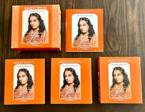 Paramahansa Yogananda Autobiography of a Yogi - Read by Ben Kingsley - 15 CD SET - Picture 4 of 11