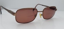 Vintage Safilo 3071 Bronze Rectangular Metal Sunglasses Italy FRAMES ONLY