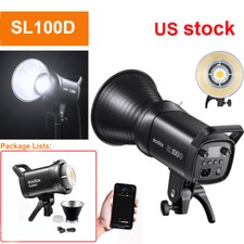 US Godox SL100D LED Video Light,100W TLCI  97 CRI  96,5600K Continuous Lighting,