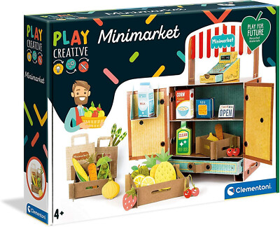Clementoni 18550 Clementoni - 18550 - Play Creative - Minimarket - Made In Italy - Art Kit