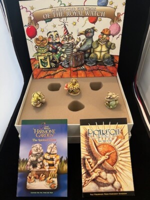 RARE HARMONY KINGDOM MILLENNIUM 2000 COLLECTORS CLUB KIT, Artist Signed Pieces