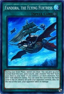 Fandora, the Flying Furtress - DASA-EN024 - Super Rare - Unlimited x3 - Near Min