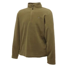 Dare2b Mens Fleece Warm Half Zip Freeze Dry Lightweight Gym Running Ivy Green