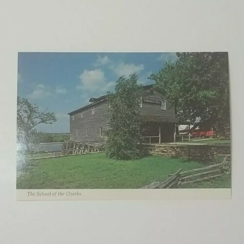 Vintage Postcard The School Of The Ozarks Edwards Mill, Point Lookout, Missouri