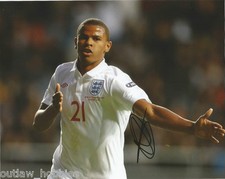 England Fraizer Campbell Autographed Signed 8x10 Photo COA